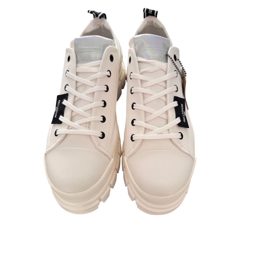 Palladium White Shoes Women's 10 Medium REVOLT LO TX 97243-116-M‎